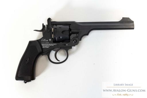 Firearm: Webley Mk VI Service Revolver Black 2.5