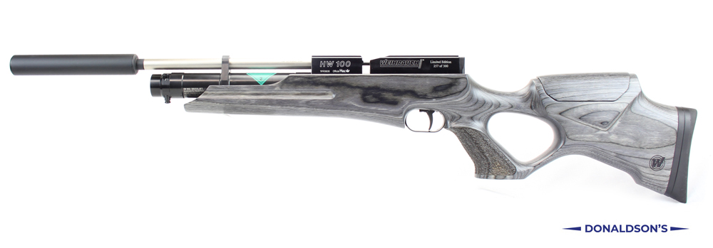 Firearm: Weihrauch HW 100 KT Laminate adjustable