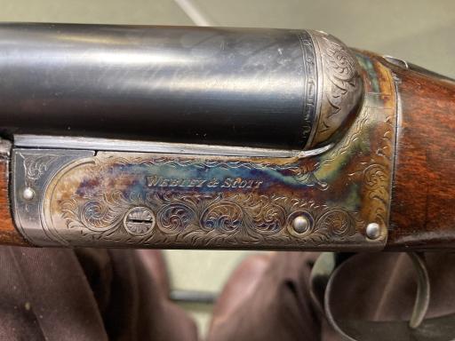 Firearm: Webley and Scott 700 