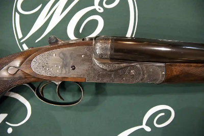 Firearm: William Evans Best quality sidelock ejector double