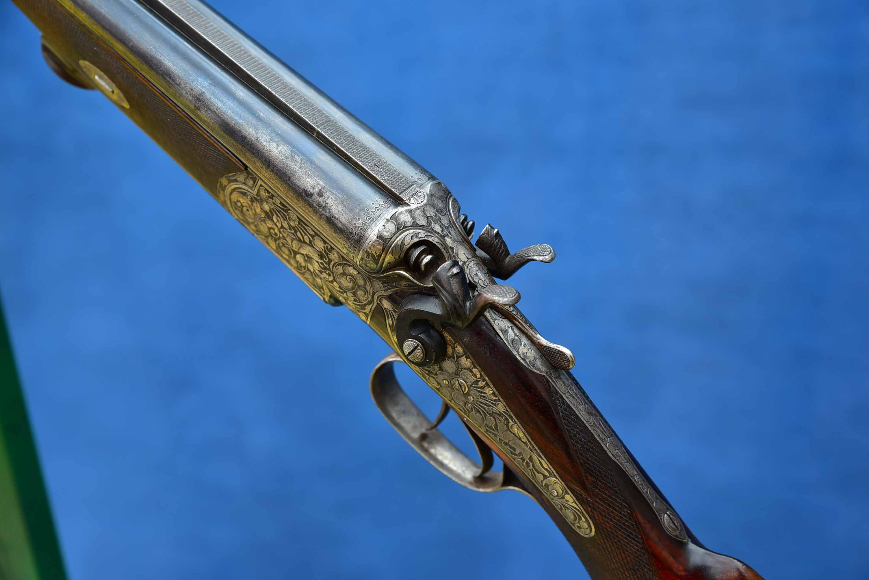 Krupp Laufstahl Drilling Gun