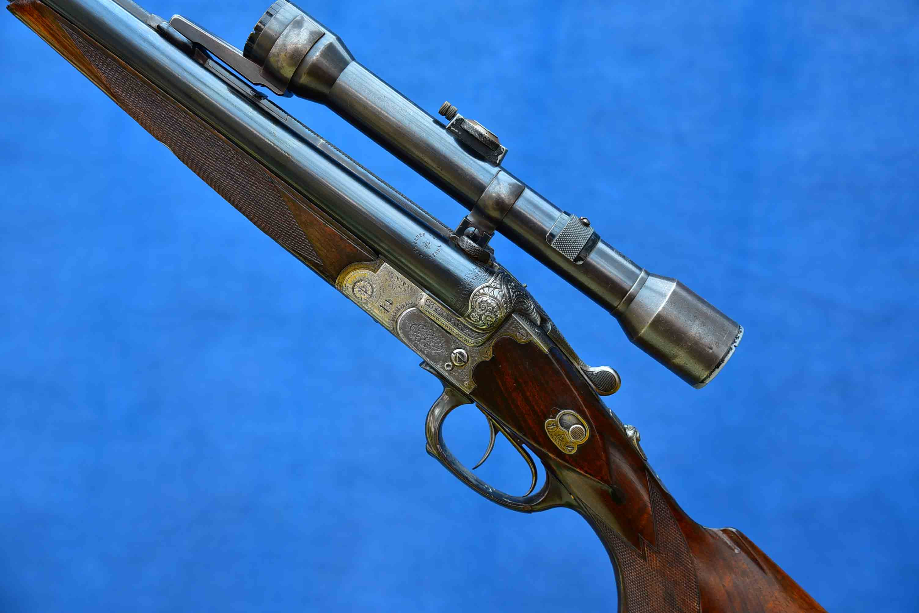 Krupp Laufstahl Drilling Gun