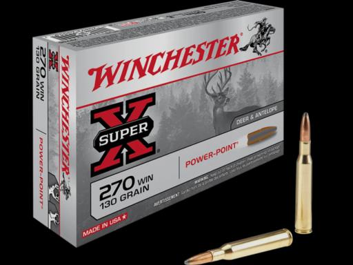 Firearm: Winchester Power Point Super X 130gr