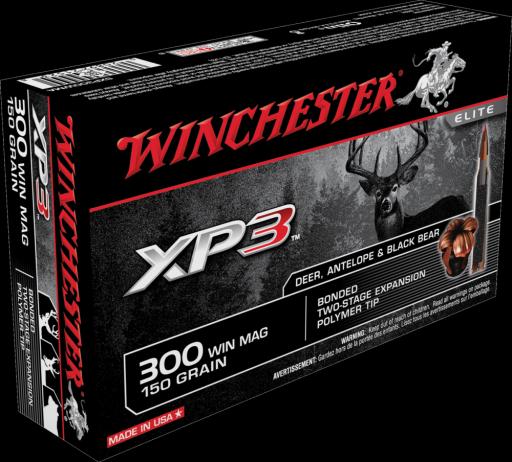 Firearm: Winchester XP 150gr