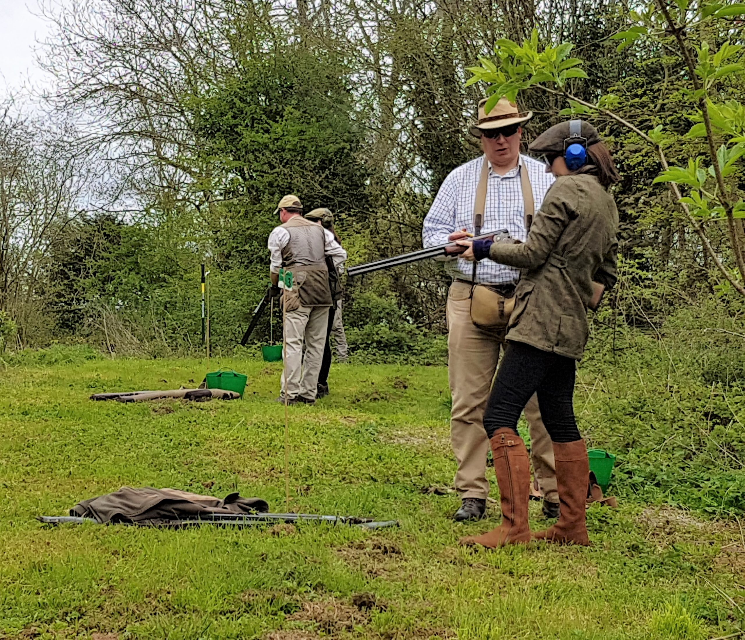 Simulated Game Bird Shooting
