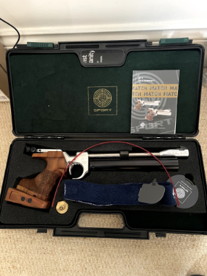 Firearm: Steyr LP2 