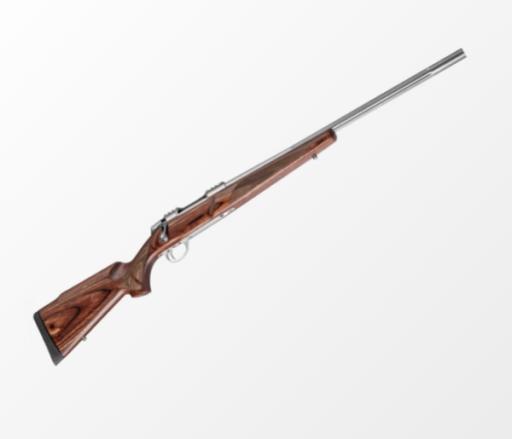 Firearm: Sako 90 Varmint stainless fluted laminate
