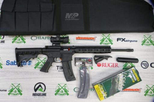 Firearm: Smith and Wesson MandP 15-22 Sport