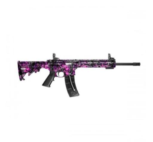 Firearm: Smith and Wesson MandP 15-22 Sport Muddy Girl