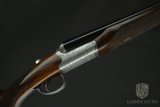 Firearm: Beretta 486 DS Floral