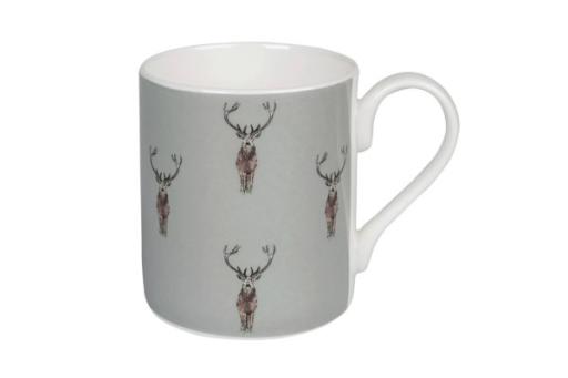 Firearm: S Allport Highland Stag Coloured Standard Mug 