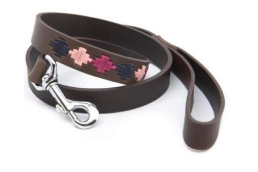 Firearm: Pioneros Dog Lead Pampa Cross, Pink Navy and Berry