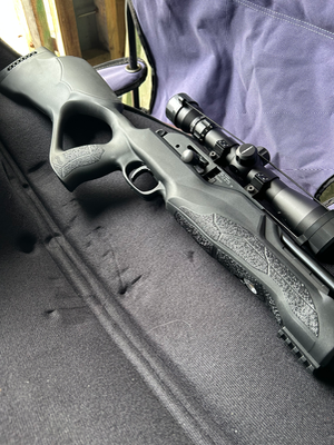 Firearm: Walther Rotex RM8 Thumbhole