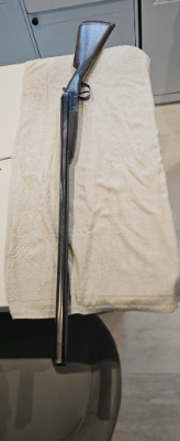 Firearm: Belgian BOXLOCK 