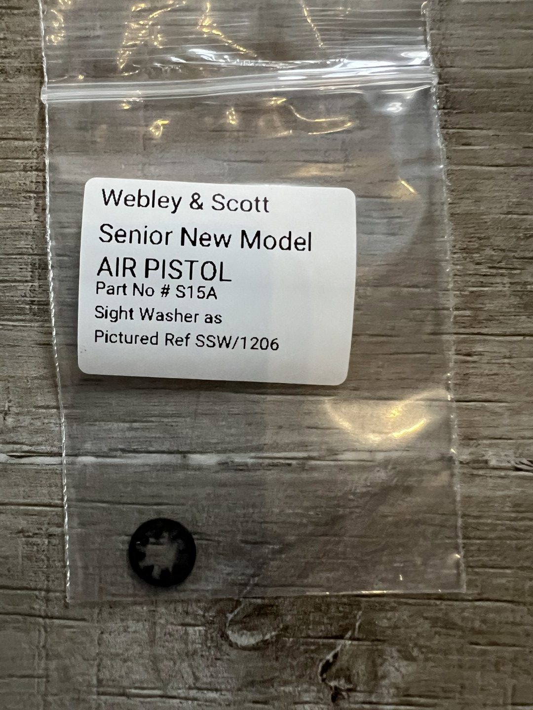 Webley and Scott Senior