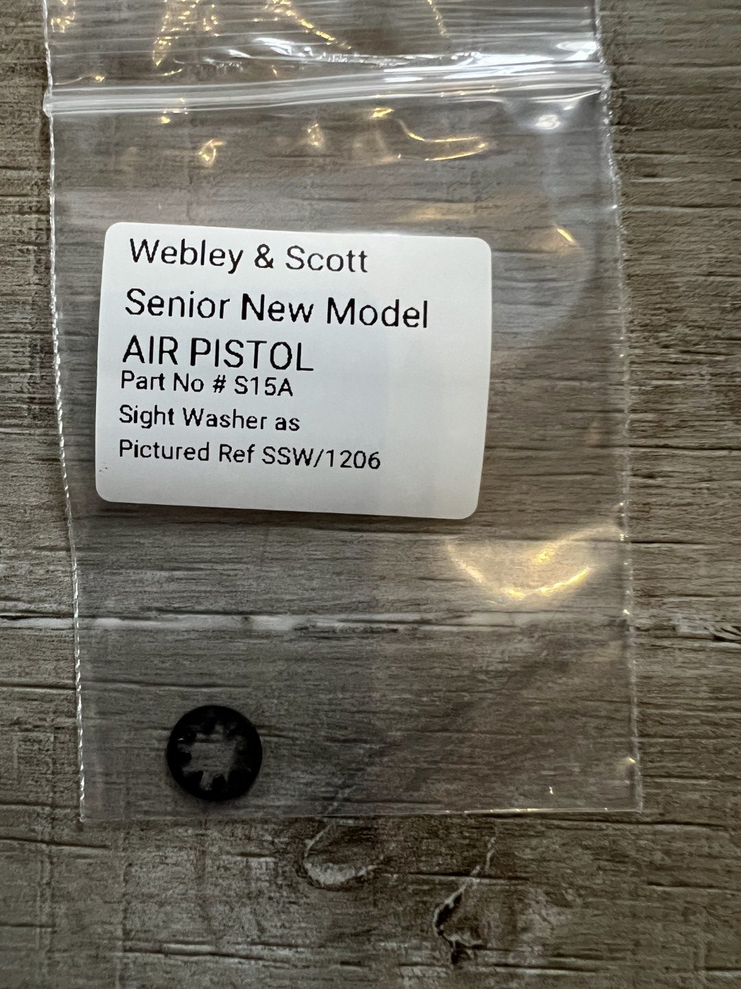 Webley and Scott Senior
