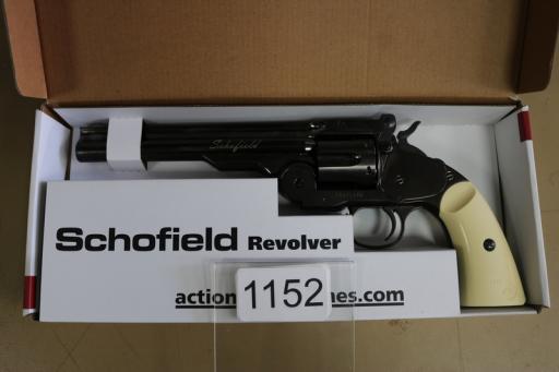 Firearm: Schofield Steel Grey 6 Inch