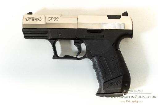 Firearm: Walther CP99 Nickel