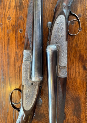 Firearm: Westley Richards Sidelock 