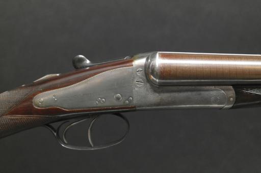 Firearm: Holland and Holland Dominion Non Ejector Damascus