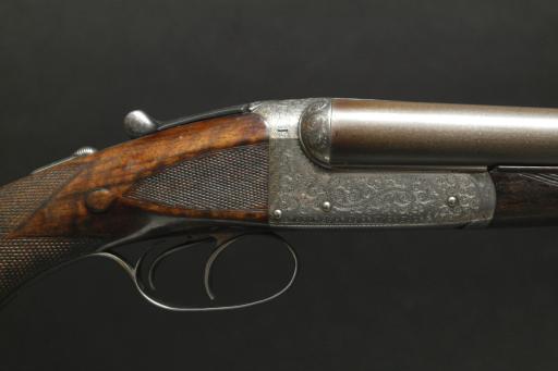 Firearm: Westley Richards Boxlock Ejector Damascus