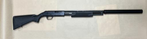 Firearm: Mossberg 500 Hushpower