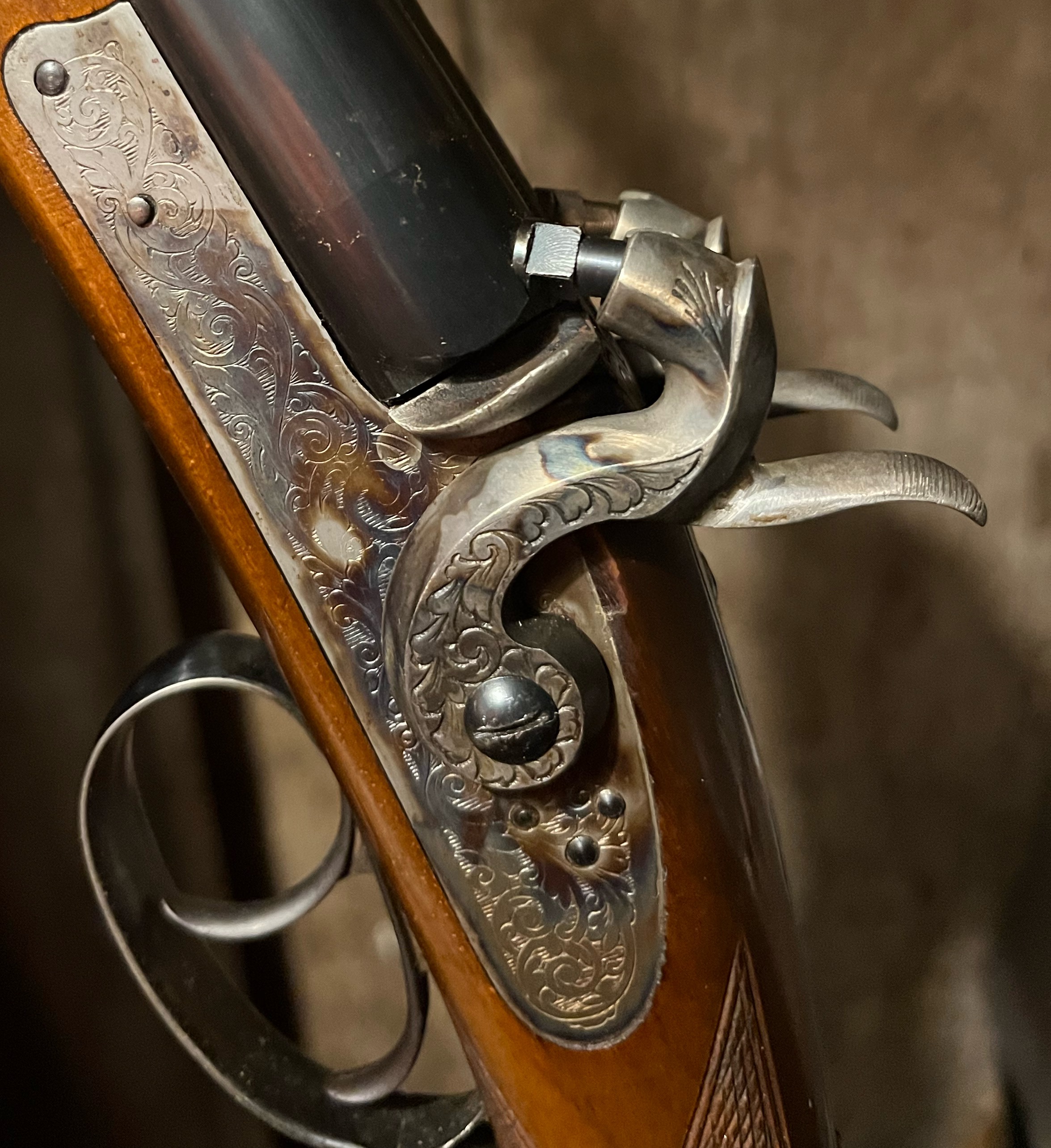 Pedersoli Side by side muzzle loader