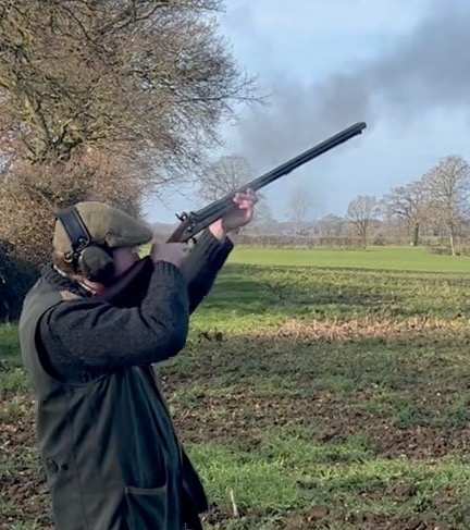 Pedersoli Side by side muzzle loader