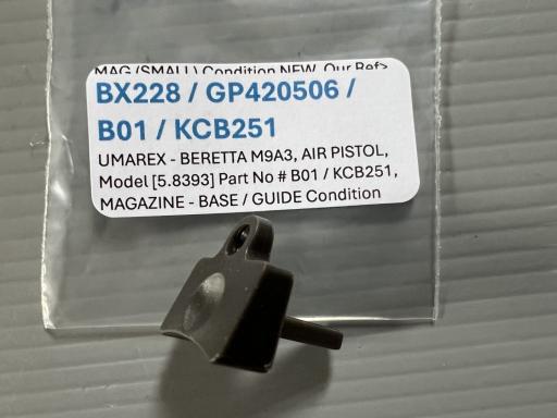 Firearm: Umarex Beretta M9A3 