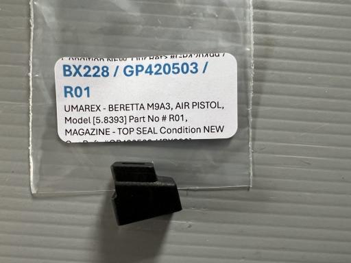 Firearm: Umarex Beretta M9A3 