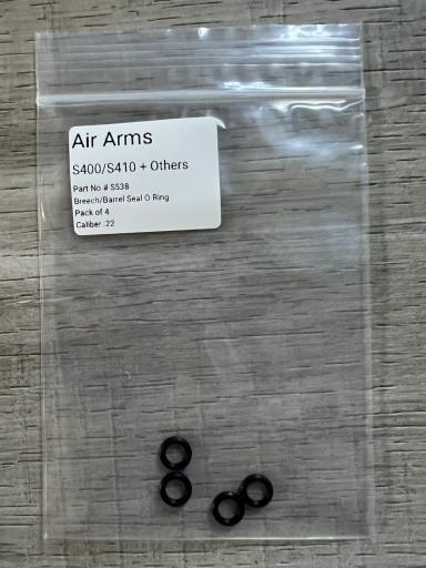 Firearm: Air Arms S Series S400/S410