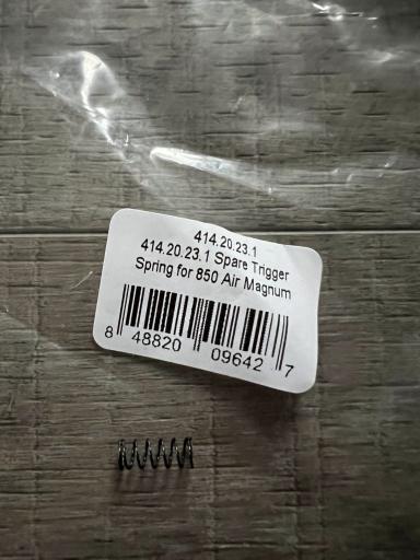 Firearm: Hammerli 850 Air Magnum 