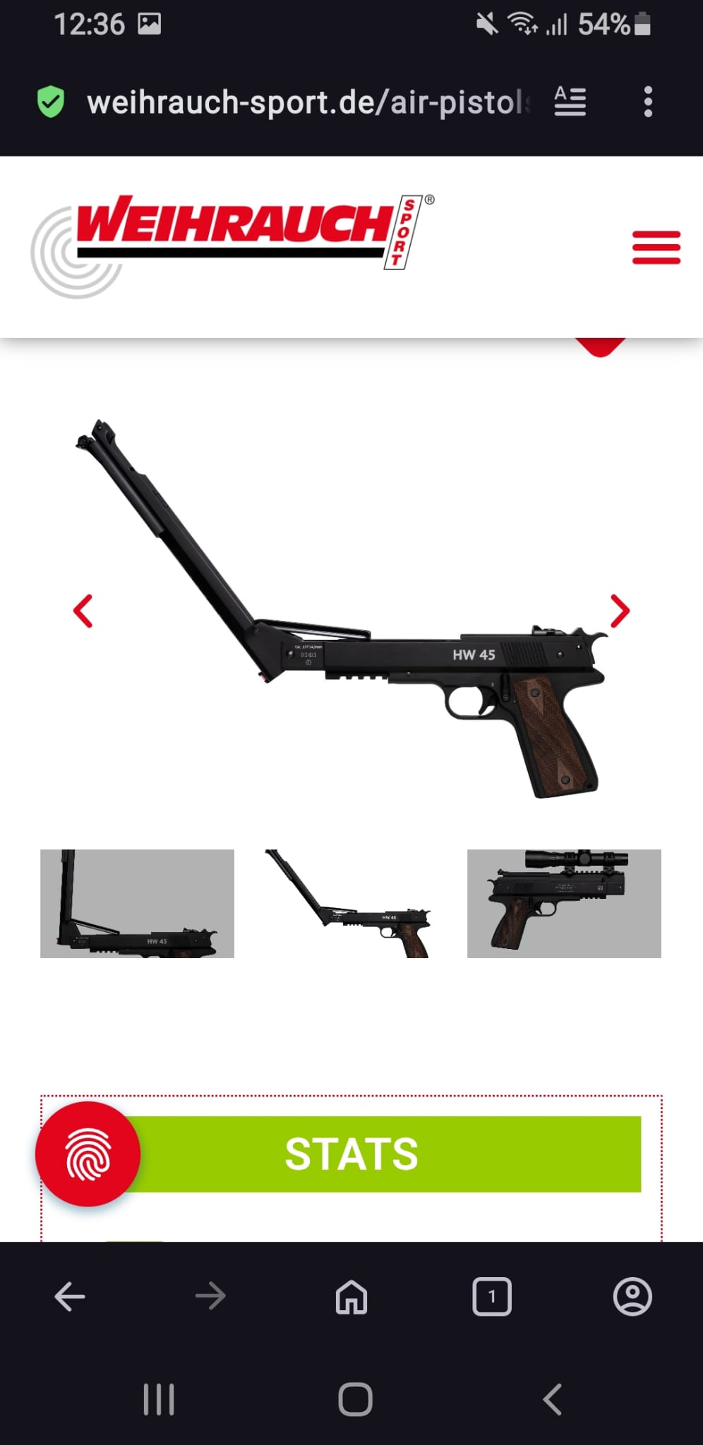 Weihrauch HW 45