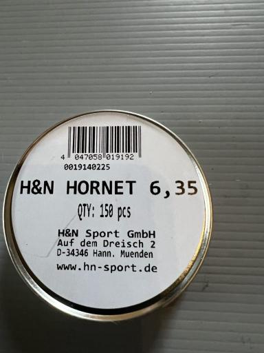 Firearm: H and N Airgun Ammo 