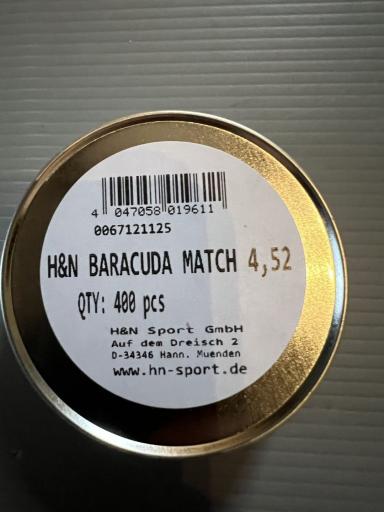 Firearm: H and N Airgun Ammo 