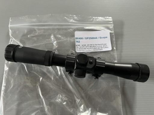 Firearm: Unknown Rifle Scope 