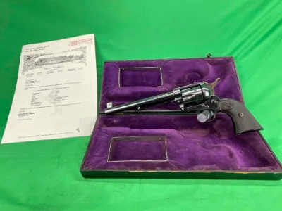 Firearm: Colt SAA FLAT TOP TARGET