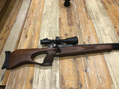 Firearm: Steyr Hunting 5 Wooden stock