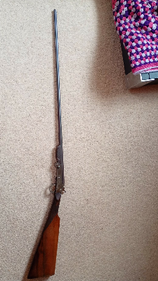Firearm: Belgian BOXLOCK 