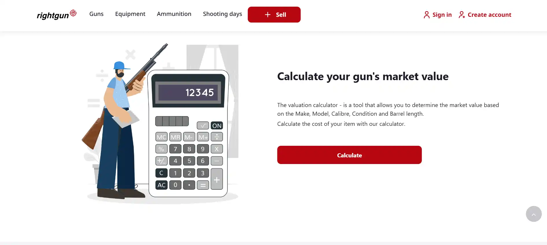 Gun's market value calculator