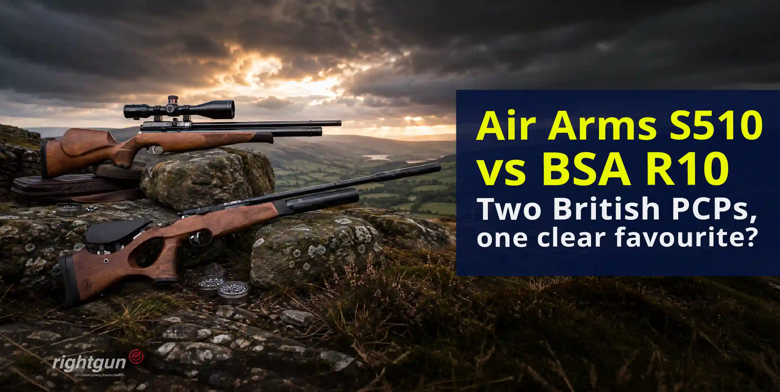 Air Arms S510 vs BSA R10: Which British PCP should you buy?