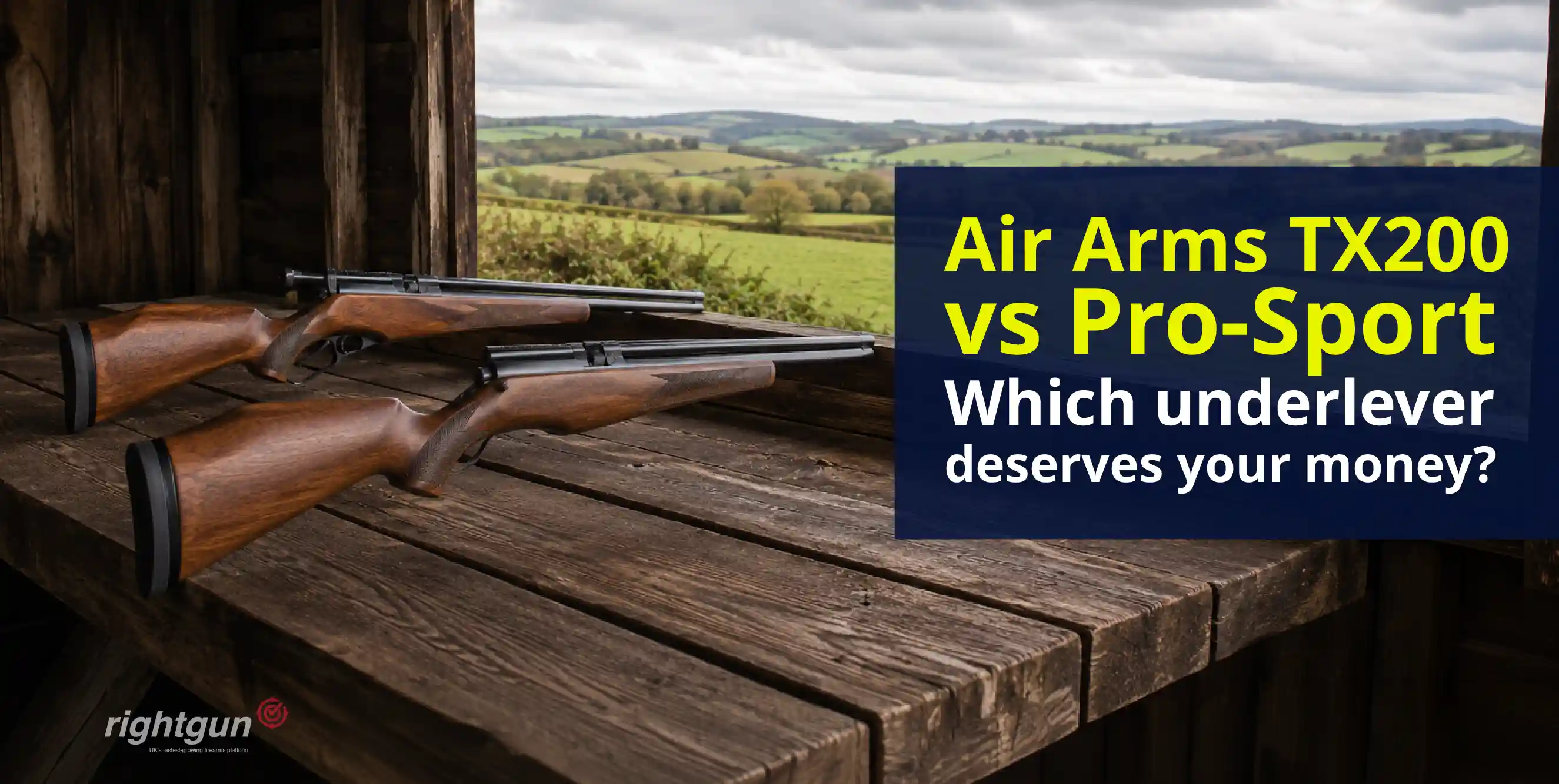 Air Arms TX200 vs Pro-Sport: Choosing between the two great British underlevers