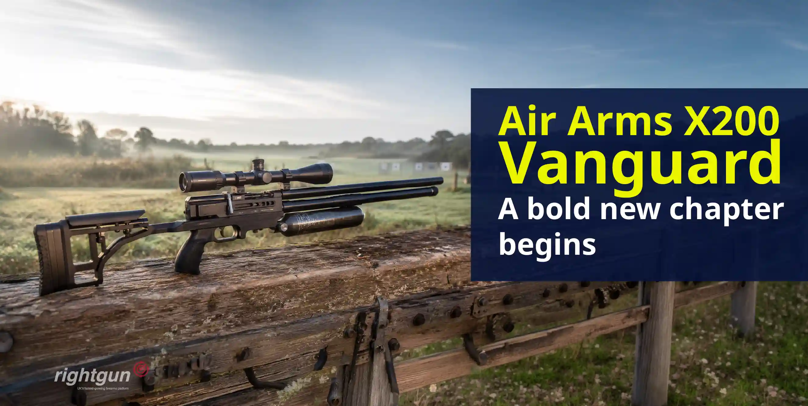 Air Arms X200 Vanguard: The first buddy bottle Air Arms and a new direction for Hailsham