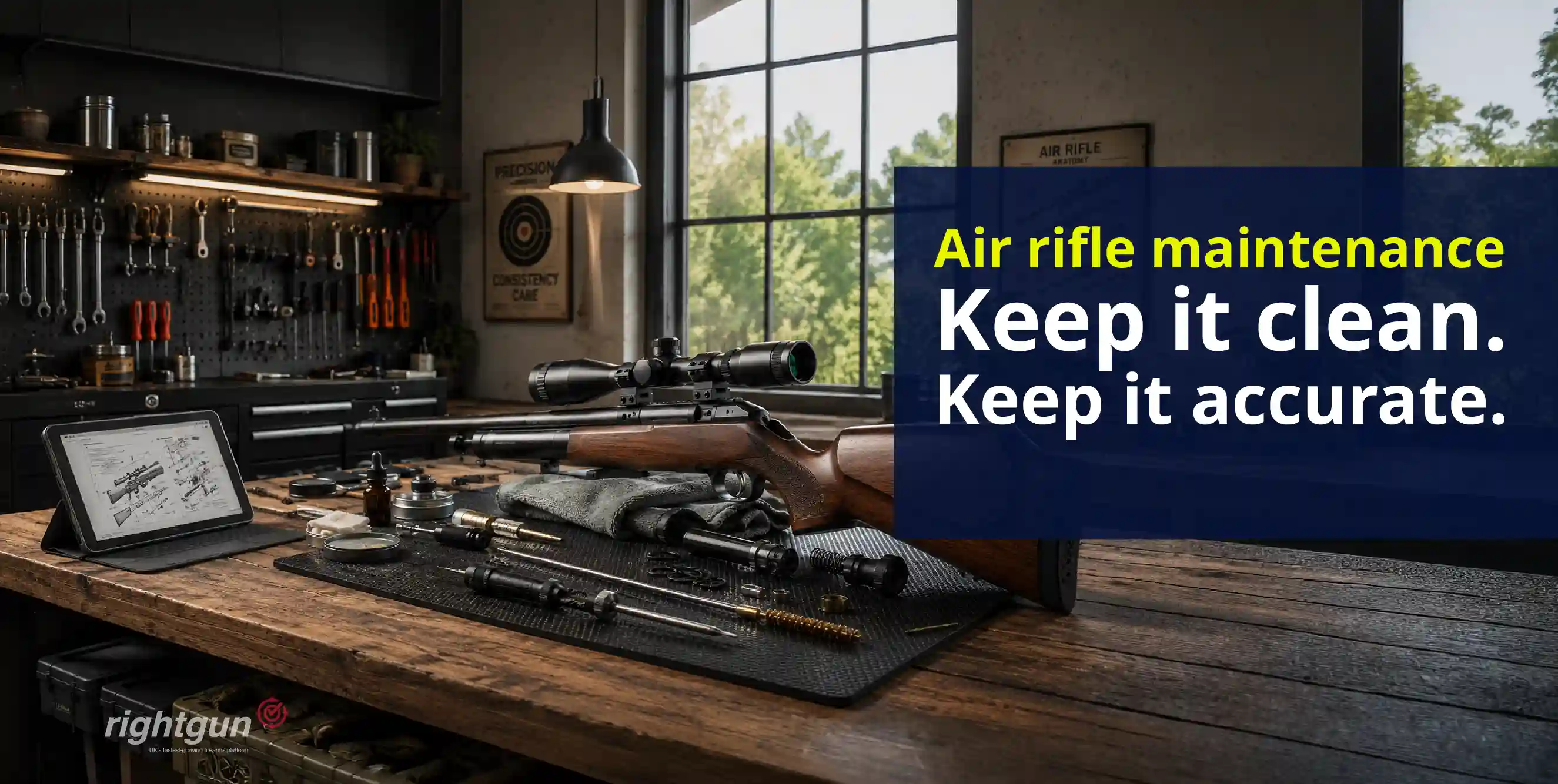 Air rifle maintenance: The complete guide to keeping your rifle performing