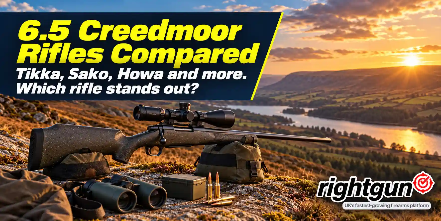 Best 6.5 Creedmoor rifles in the UK: Tikka, Sako, Howa and more