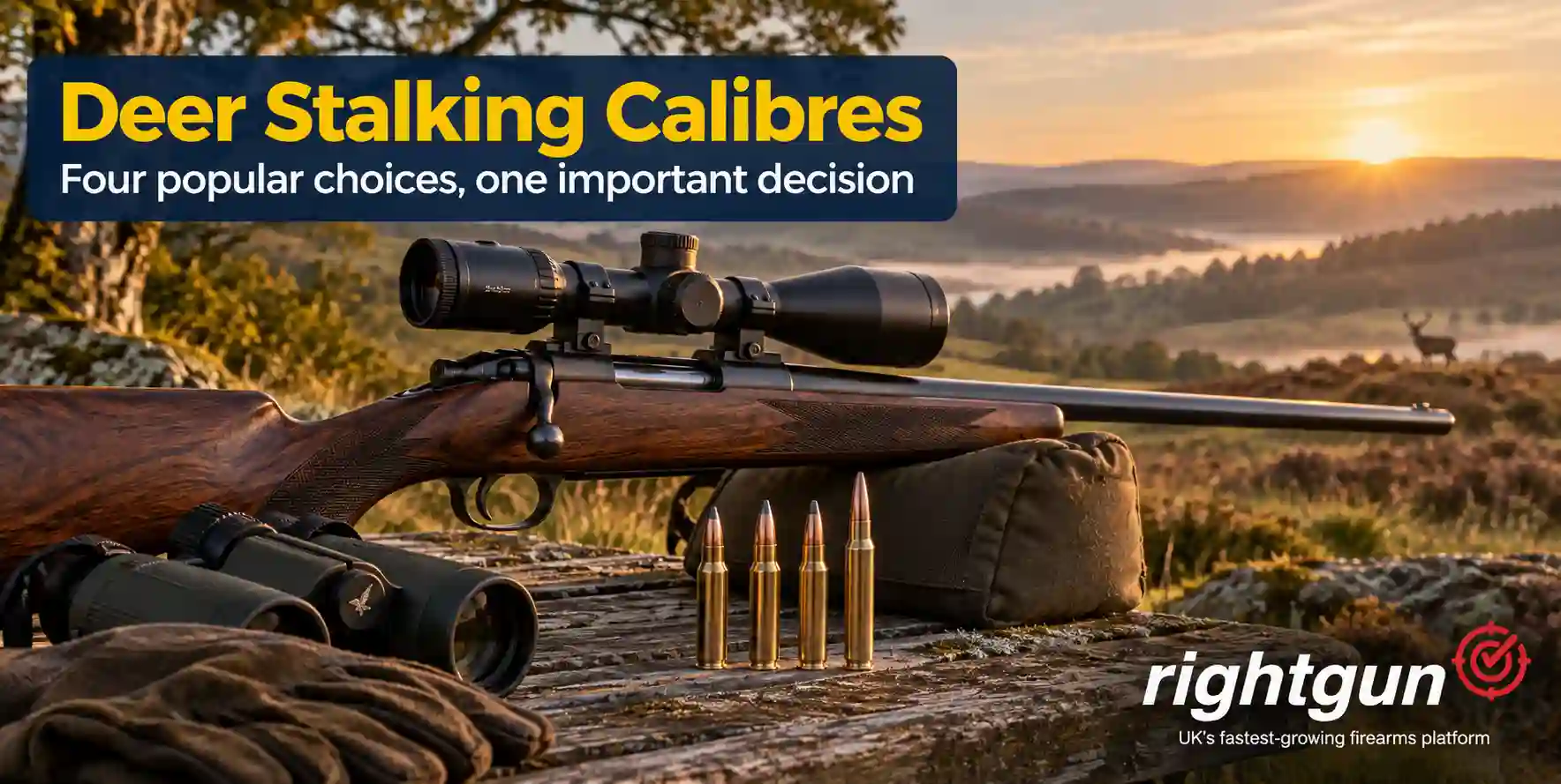 Best deer stalking calibres in the UK: .243, 6.5 Creedmoor, .270 and .308 compared