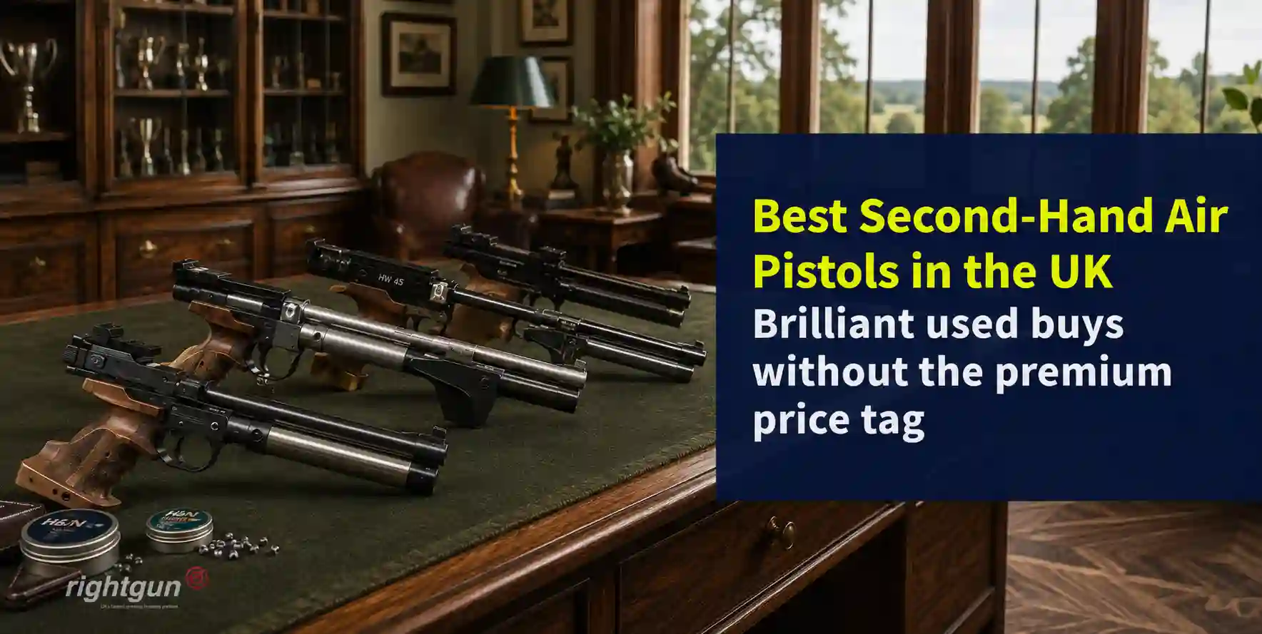 The best second-hand air pistols in the UK, by budget