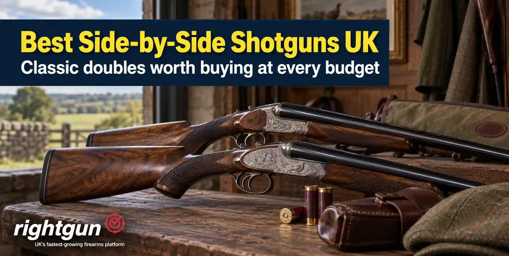 Best side-by-side shotguns UK by budget