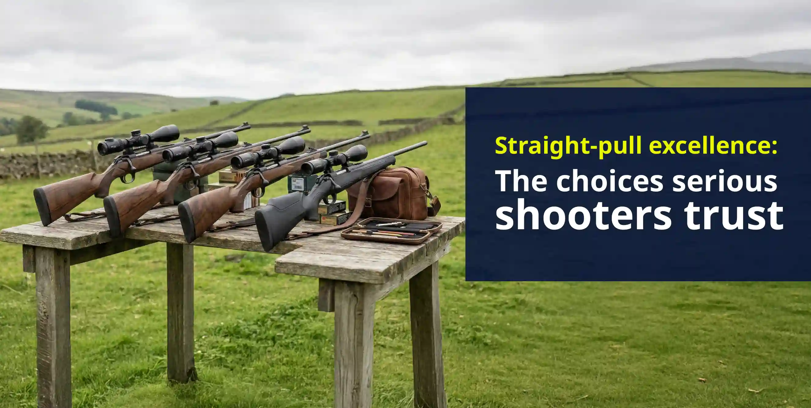 Best straight-pull rifles in the UK (2026 guide for shooters & buyers)