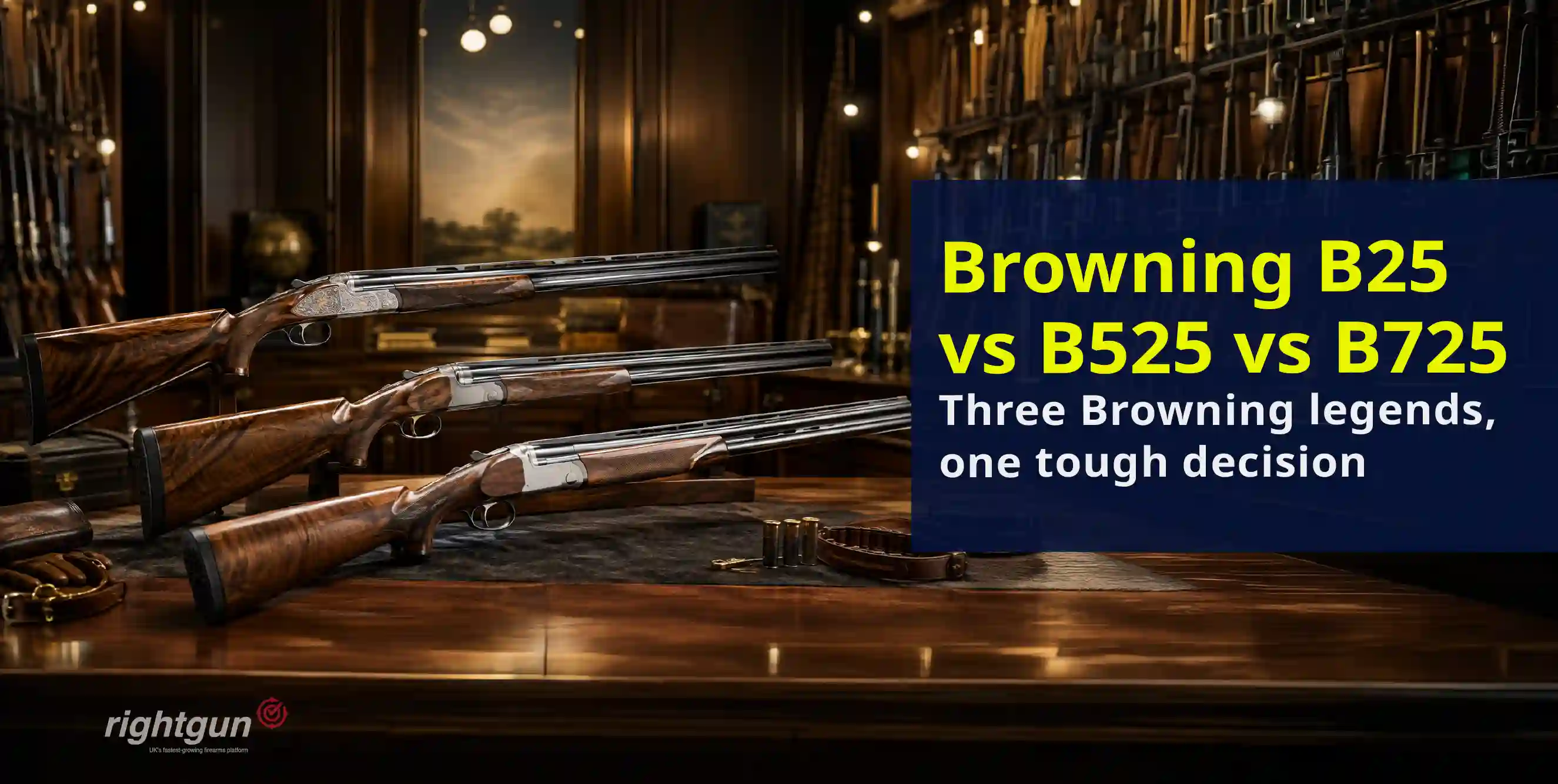 Browning B25 vs B525 vs B725: Which Browning over-and-under should you buy?